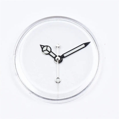High-Quality Watch Hands – Polished Silver 12.5×12×8mm, C3 & BGW9 Green/Blue Luminous for NH35, NH36, NH34 Movements
