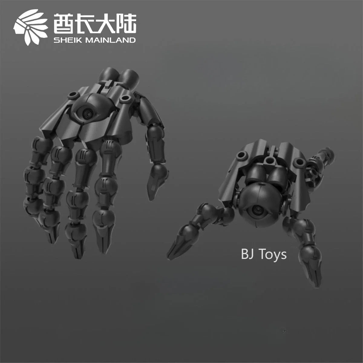 Sheik Mainland 3MIN Project A Wizard 2-in-1 Buildable Mech Figure – 6mm Ball Joint Articulated Collectible Model Toy Gift
