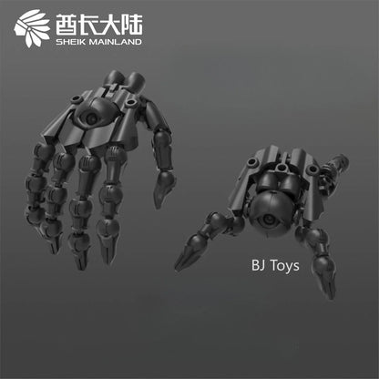 Sheik Mainland 3MIN Project A Wizard 2-in-1 Buildable Mech Figure – 6mm Ball Joint Articulated Collectible Model Toy Gift