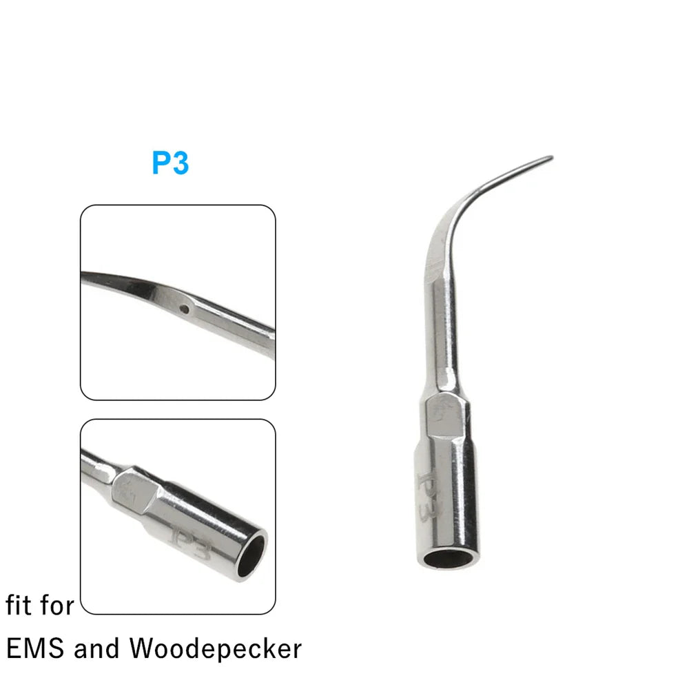 AZDENT Dental Ultrasonic Scaler Tips – Scaling, Periodontics, Endo, Perio Tips for EMS, Woodpecker, DTE, NSK, SATELEC Scalers