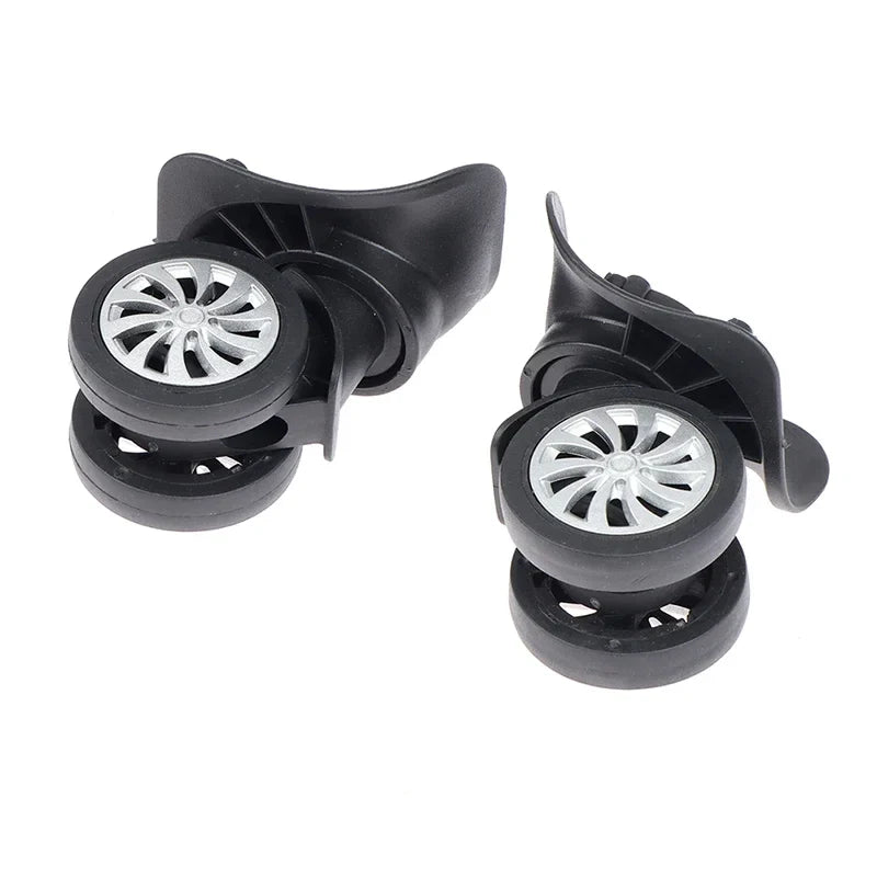 Universal 360° Swivel Suitcase Wheels — Replacement Trolley Luggage Wheels