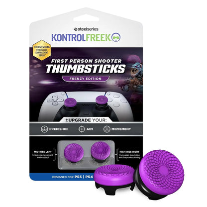 Freek Galaxy FPS Analog Stick Extender for PS4 & PS5 Controller – High-Rise Silicone Game Joystick Performance Cap
