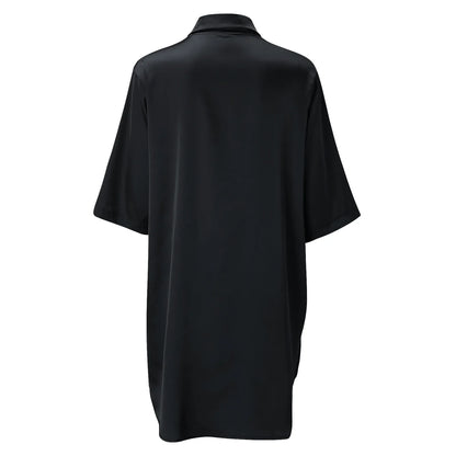 Women’s Silky Soft Long Sleeve Pajamas – Solid Color Sexy Nightshirt, Comfortable Home Sleepwear