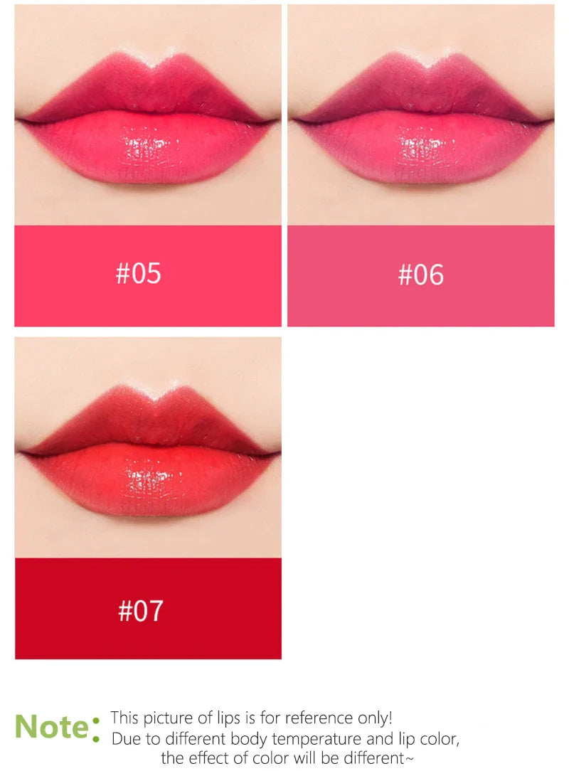 Spring Aloe Vera Moisturizing Lipstick – Long-Lasting Nourishing Temperature-Change Lip Balm & Gloss