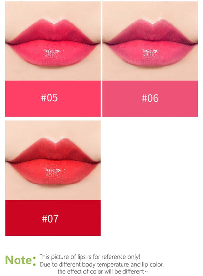 Spring Aloe Vera Moisturizing Lipstick – Long-Lasting Nourishing Temperature-Change Lip Balm & Gloss
