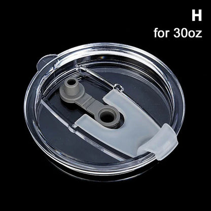 20/30oz Plastic Sealing Lids – Spill-Proof Splash Cover for Ozark, Trail, Arctic, Yeti Cups & Accessories
