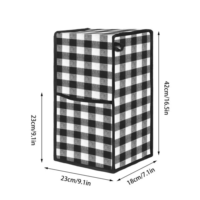 Blender Cover with Accessory Pocket - Anti-Scratch Kitchen Appliance Protector, Dust Cover for Blender Storage Stand