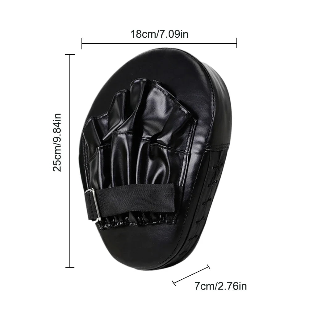 Kickboxing Gloves Pad - PU Leather Punch Target Bag for MMA, Karate, Muay Thai, Sanda & Free Fight Training for Adults & Kids