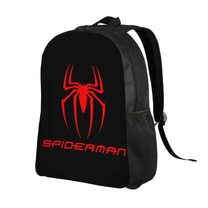 Custom Spider-Man Web Backpack – Water-Resistant School & College Bag for Men and Women