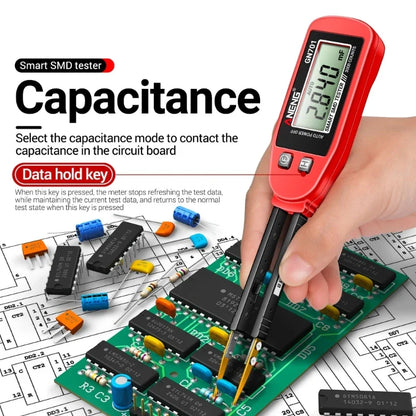 GN701 Smart SMD Tester – Multimeter for Capacitance, Resistance & Diode with LCD Display (3000 Counts)