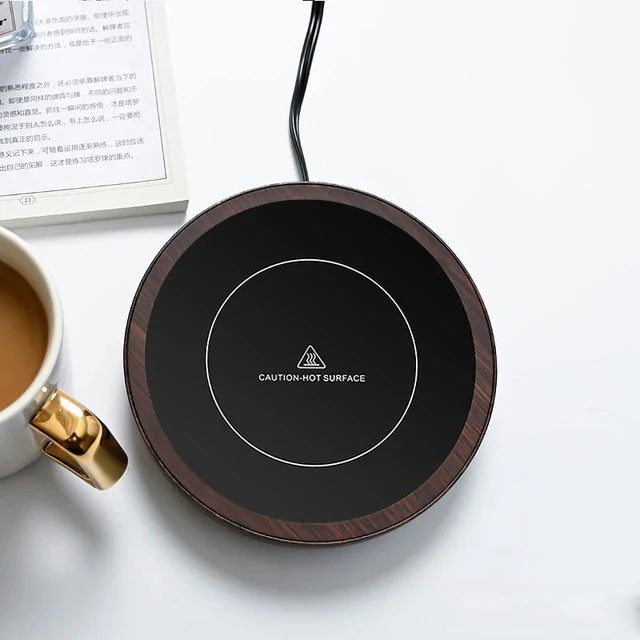 110V/220V Electric Coffee Mug Warmer – Hot Tea & Coffee Heating Pad Coaster for Tea, Milk & Beverages