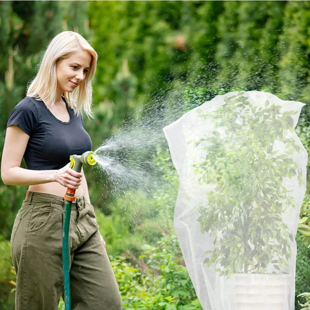 Garden Plant Insect Netting – 60 Mesh Pest Control Cover for Vegetables, Flowers, and Fruits, Bird-Proof Protective Netting