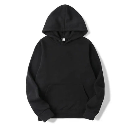 Fashion Men's & Women's Hoodies – Casual Solid Color Sweatshirts for Spring, Autumn, Winter