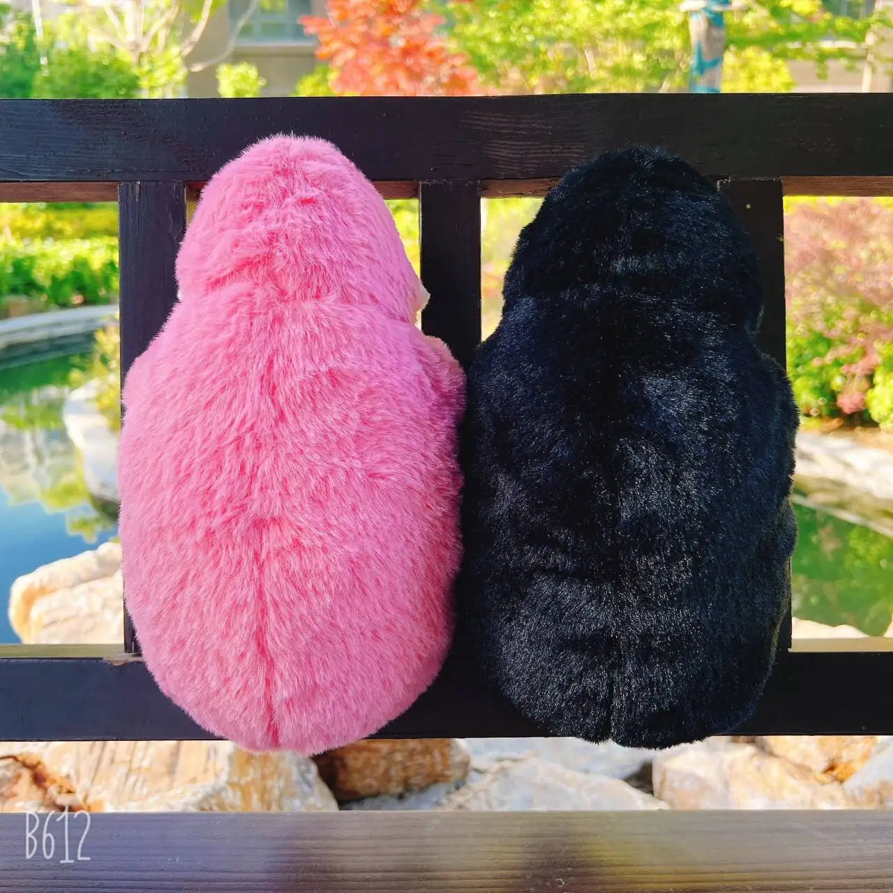 Cartoon Gorilla Plush Toy — Soft Chimpanzee Monkey Stuffed Doll for Room Decor & Birthday Gift