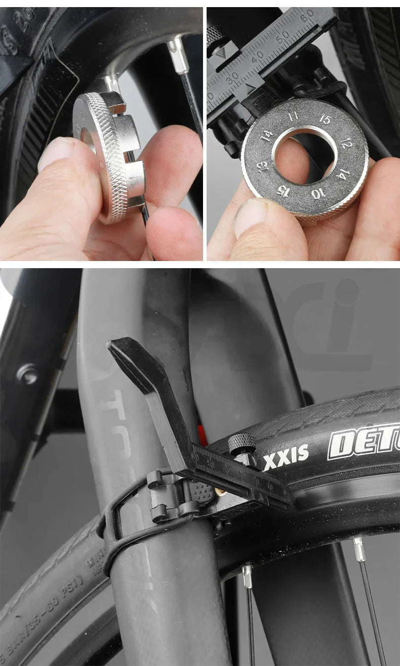 Mini Bicycle Wheel Truing Stand – Bike Rims Adjustment & Repair Tools for MTB Cycling Accessories