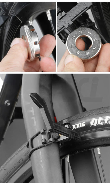 Mini Bicycle Wheel Truing Stand – Bike Rims Adjustment & Repair Tools for MTB Cycling Accessories