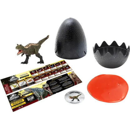 Jurassic World Captive 3 Clash Edition Dinosaur Egg Blind Box — 10cm Mini Slime Surprise, Full Box Collection