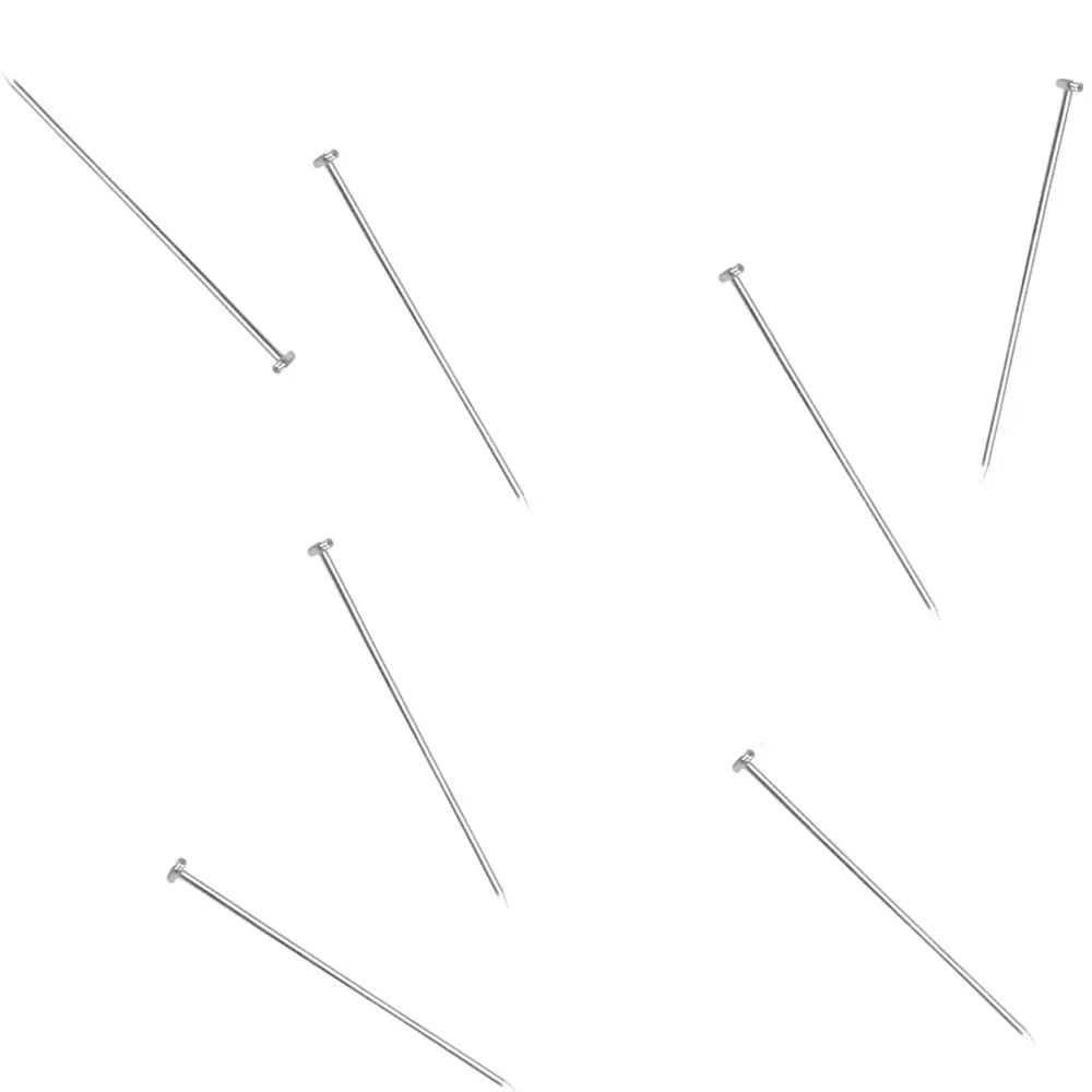 1000PCS Stainless Steel Sewing Pins – 26/35mm Straight Dressmaker Pins with Fine Satin Head for Sewing, Dressmaking & Jewelry Making