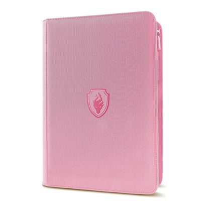 9-Pocket Trading Card Binder - 360-Card Zipper Album with Premium PU Cover