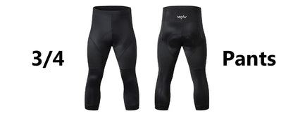 Ykywbike Men's Cycling Bib Shorts – Padded Quick-Dry Bike Tights for 6-Hour Rides, Outdoor Cycling Clothing