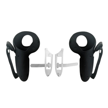 Silicone Protective Controller Case Cover for Meta Quest 3/3S – Battery Replacement Opening & Knuckle Strap, VR Accessory