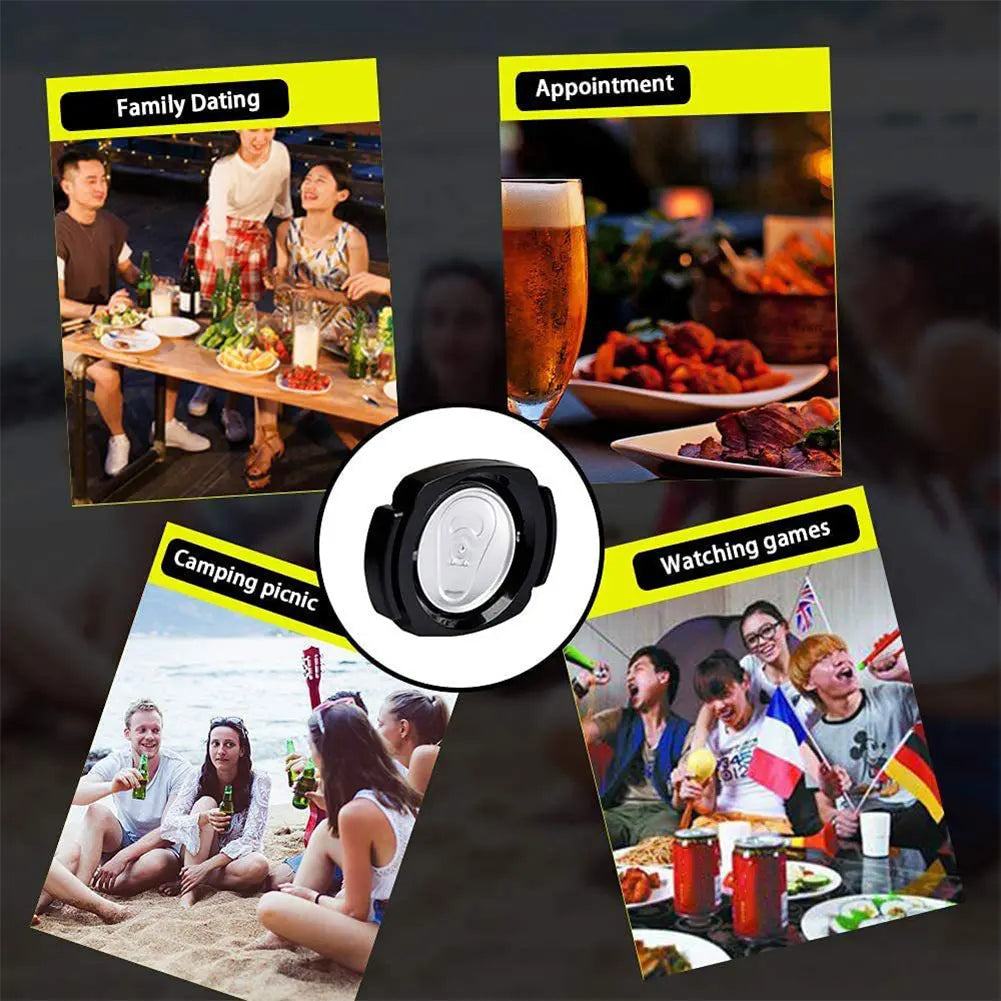 2-in-1 Stainless Steel Can Opener & Corkscrew – Portable Multifunction Bottle Opener for Beer & Drinks, 1/2 PCS