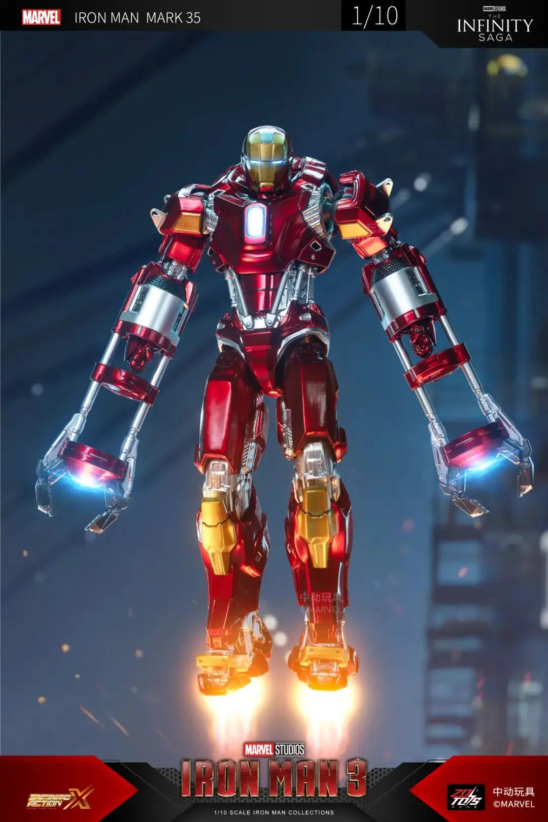 ZDTDS Iron Man & War Machine Legends Action Figures – MK37 Hammerhead, MK12, MK38 Igor, MK9 Iron Patriot Collectible Toy