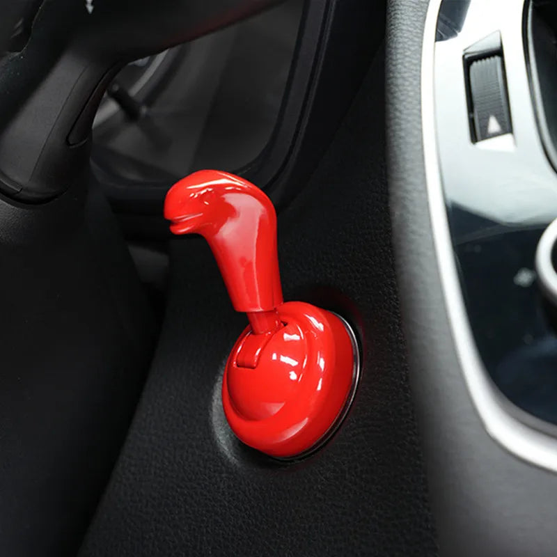 Car One-Touch Start Button Cover – Protective Sticker for Engine Ignition Switch, Car & Motorcycle Start Button