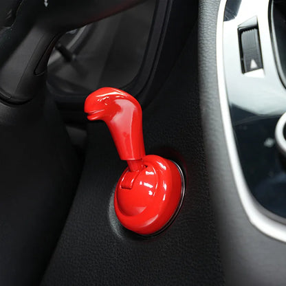 Car One-Touch Start Button Cover – Protective Sticker for Engine Ignition Switch, Car & Motorcycle Start Button