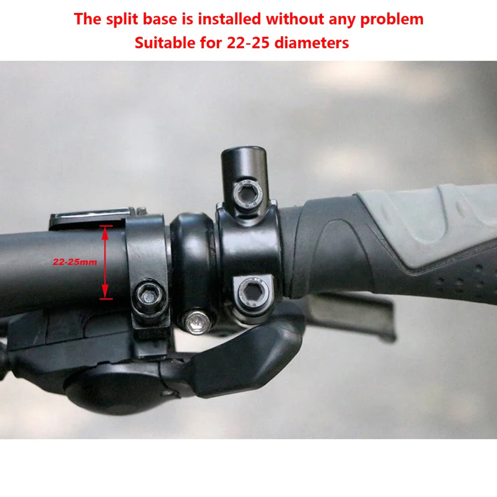Adjustable Bicycle Rear View Mirror – Clear Wide Range Back Sight Reflector for Left and Right Handlebar