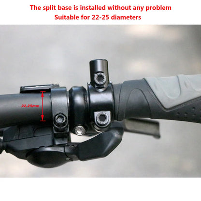Adjustable Bicycle Rear View Mirror – Clear Wide Range Back Sight Reflector for Left and Right Handlebar