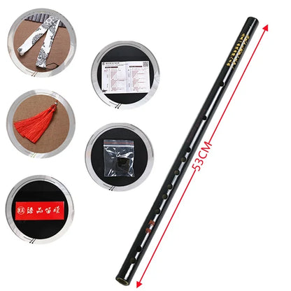 Anime Mo Dao Zu Shi Cosplay Accessories – Wei Wuxian Flute Chinese Dizi Transversal Flauta Traditional Musical Instrument