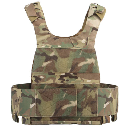 FCPC Tactical Vest Ferro – Lightweight Folding Airsoft Plate Carrier with Breathable Design, Portable Hunting Mag Pouch & Army Equipment