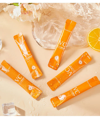 30pcs Vitamin C Sleeping Masks – Disposable Moisturizing, Firming, and Rejuvenating No-Wash Facial Mask for Skin Care