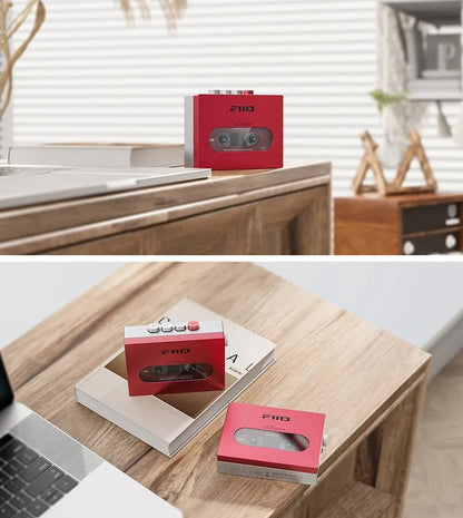 FiiO CP13 Portable Stereo Cassette Music Player – 13 Hours Battery Life, 1800mAh, Dual-Mode 4.2V Power Supply, MP3 Player