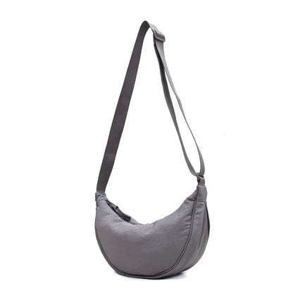 Casual Nylon Hobo Crossbody Bag for Women – Shoulder, Half Moon, Tote Travel Shopper & Purses