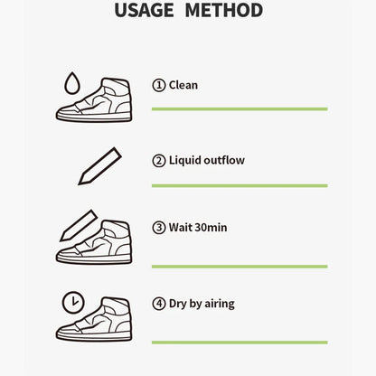 Shoe Stains Removal Pen - Waterproof Sneakers Anti-Oxidation Repair Tool for Complementary Color Shoe Whitening and Cleaning (1pcs)