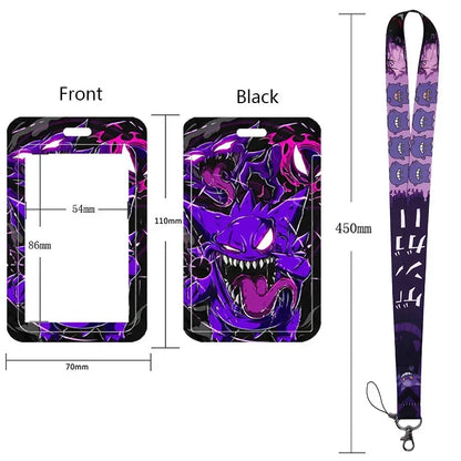 Pikachu Neck Strap Lanyard for Keys – ID Badge Holder, Keychain, Key Rings, Fashion Accessory Gift
