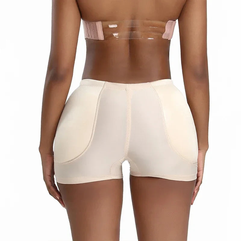 Women’s Butt Lifter Panties — Seamless Padded Hip Enhancer Shapewear, Booty Lift Shorts & Corset Underwear