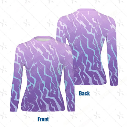 Demon Hunter K-Pop Rumi Jinu Cosplay Top – Kids Devil Tattoo Shirt & Sports Costume Set