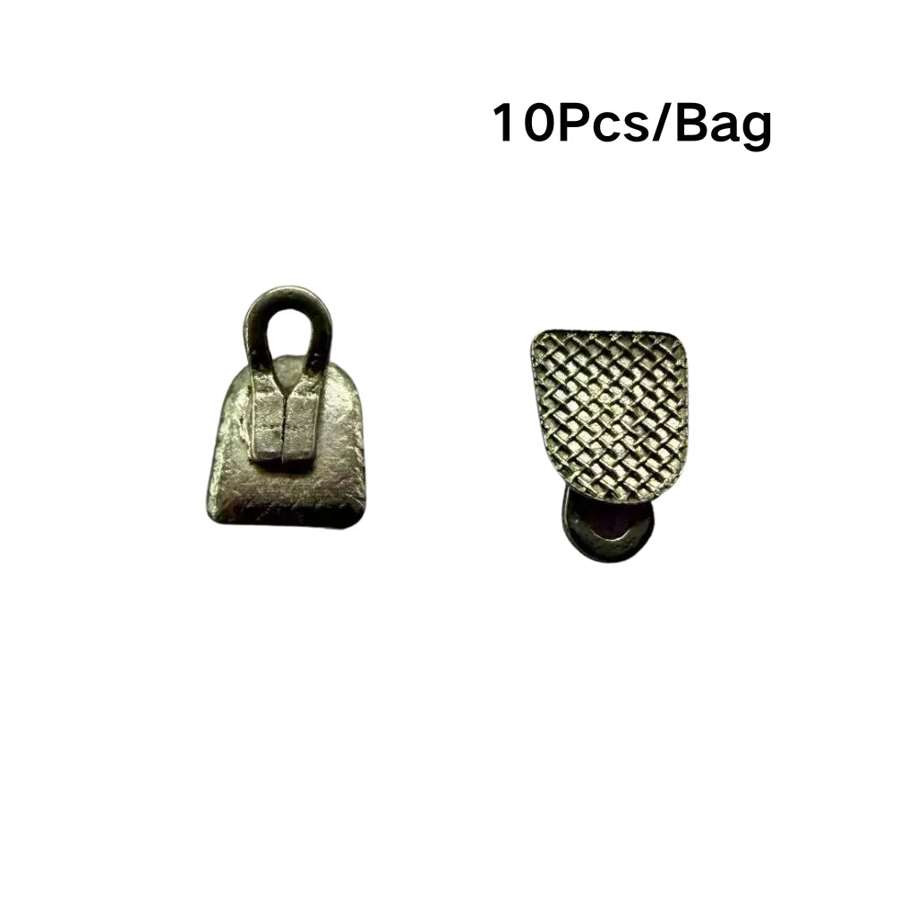 Orthodontic Lingual Button & Crimpable Hook Set – Metal Bondable Dental Traction Eyelets & Accessories for Dentistry Use