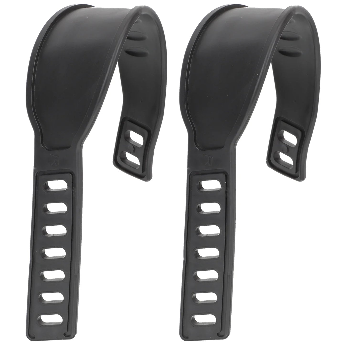 Adjustable Spinning Bike Pedal Straps – Zipper Toe Pedals, Footrest Clips for Exercise & Cycling Gym Foot Support