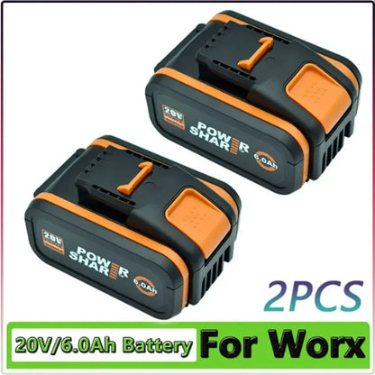 20V 4.0Ah Rechargeable Lithium Battery for WORX – Compatible with WA3553, WA3551, WA3553.1, WA3570, Electric & Garden Tools