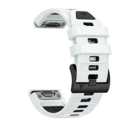 QuickFit Silicone Watch Strap – 22/26mm Band for Garmin Fenix 8/7/6/5, Epix Pro, Instinct 2, Enduro 3