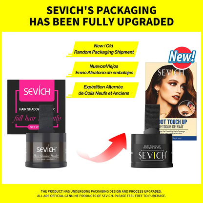 Sevich Hairline Powder 4g – Natural Hairline Shadow Concealer for Hair Loss, Unisex Makeup
