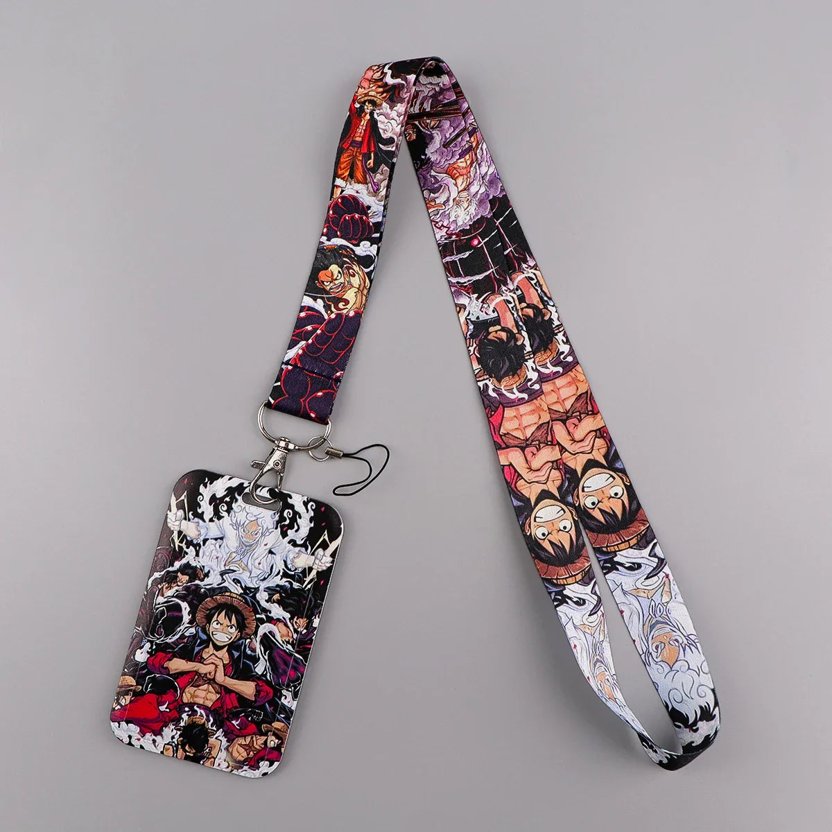 Zoro Anime Lanyard – Pirate Card Holder Neck Strap for Keys, ID, Phone, Badge, Cosplay Accessories & Gifts