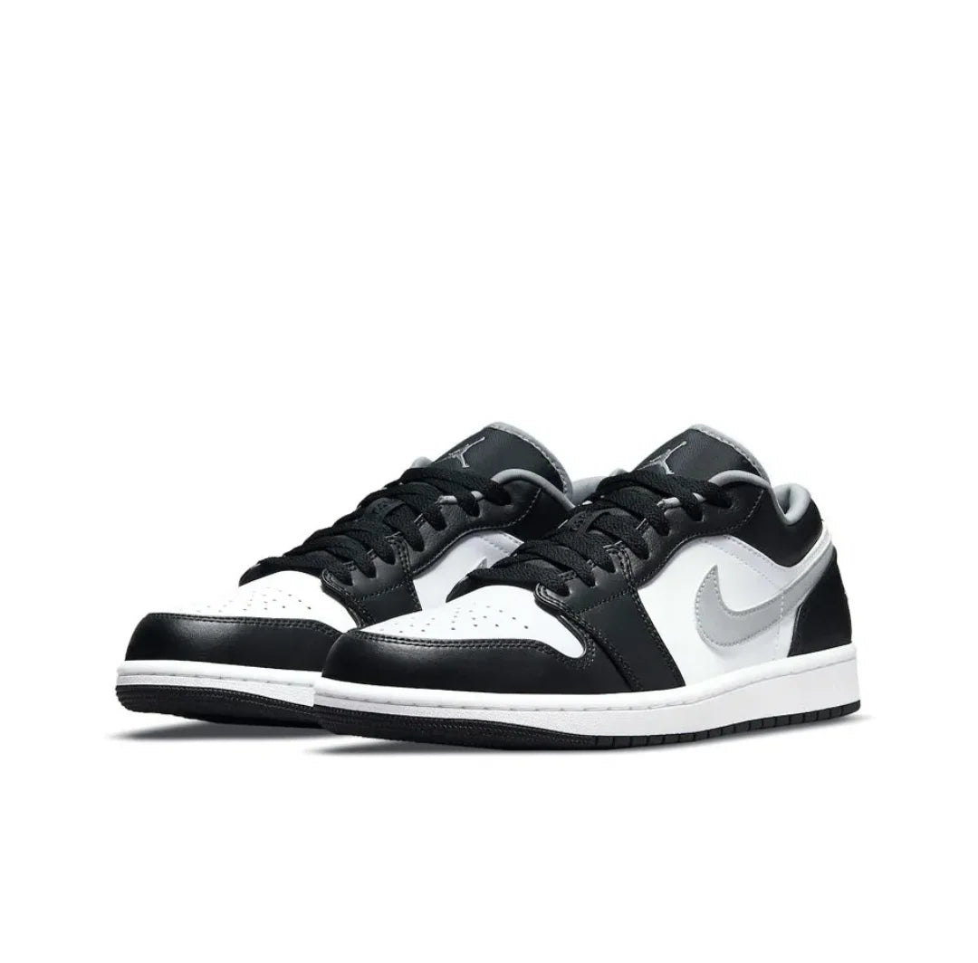 Nike Air Jordan 1 Low – Light Smoke Grey Retro Basketball Shoes | Men's Wear-Resistant, Anti-Slip Sneakers