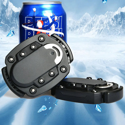 2-in-1 Stainless Steel Can Opener & Corkscrew – Portable Multifunction Bottle Opener for Beer & Drinks, 1/2 PCS