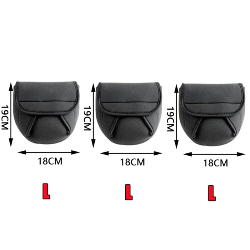 Portable Waterproof Fishing Reel Cover Bag – Spinning Wheel Protective Storage Case (1–3PCS Set) for Outdoor Fishing Gear