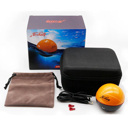 Erchang F68 WIFI Fish Finder – 100M Wireless Echo Sounder for Lake & Sea Fishing, Compatible with iOS & Android